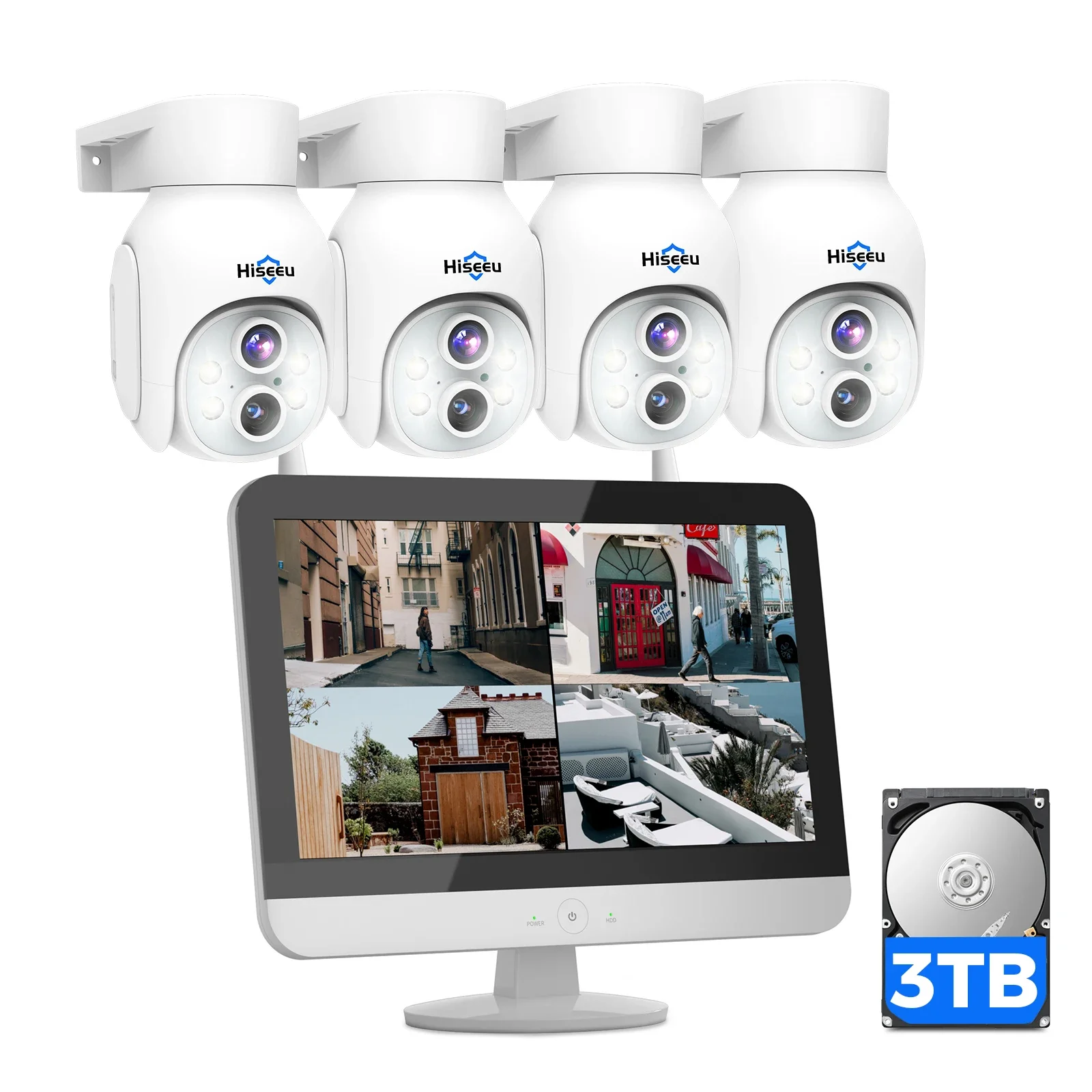 Home Security Camera System - 2026 5X optical zoom 5MP 12