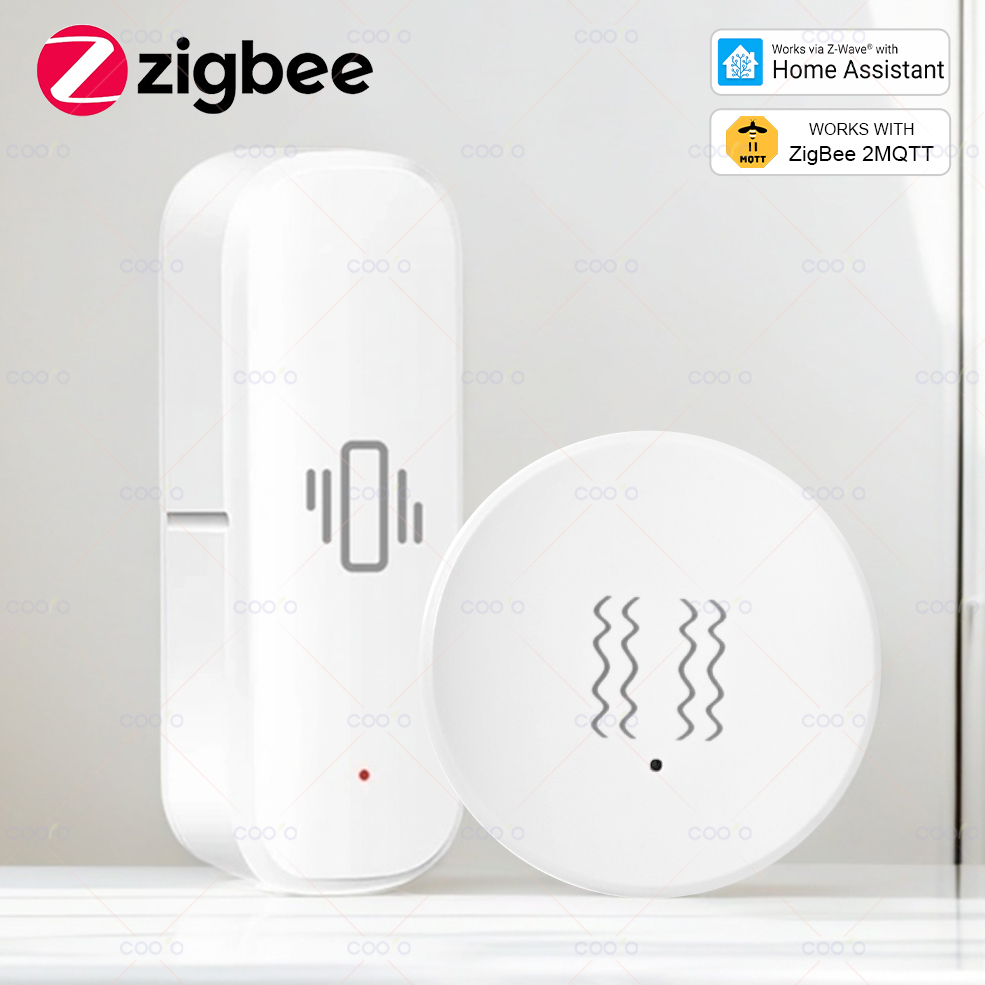 Window Alarm Sensor - ZigBee 3.0 Vibration Sensor Real Time