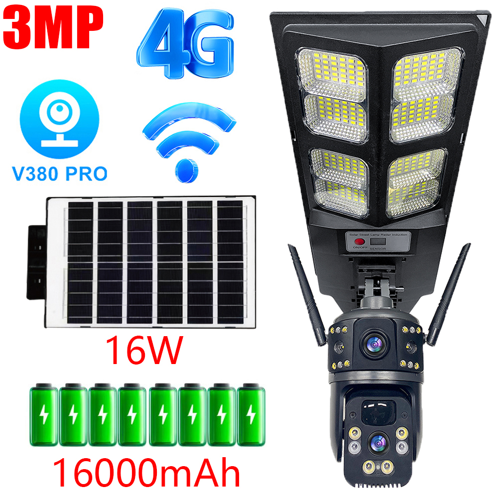 Home Security Brand - 3MP 4G Dual Lens Camera Security
