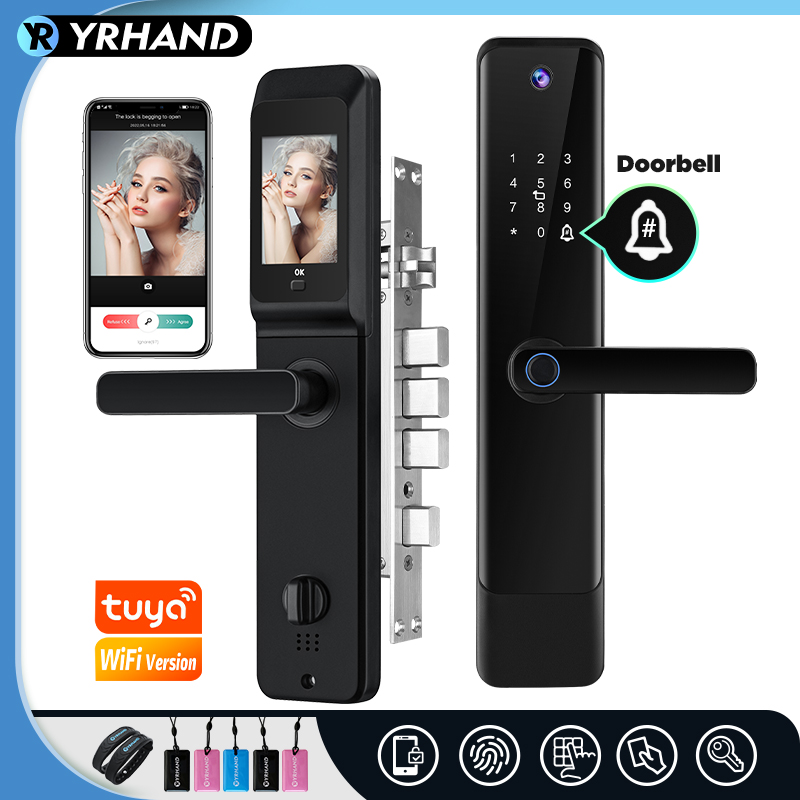 YRHAND Tuya Wifi Digital Elect - Peephole Camera Viewer ulasan dan harga