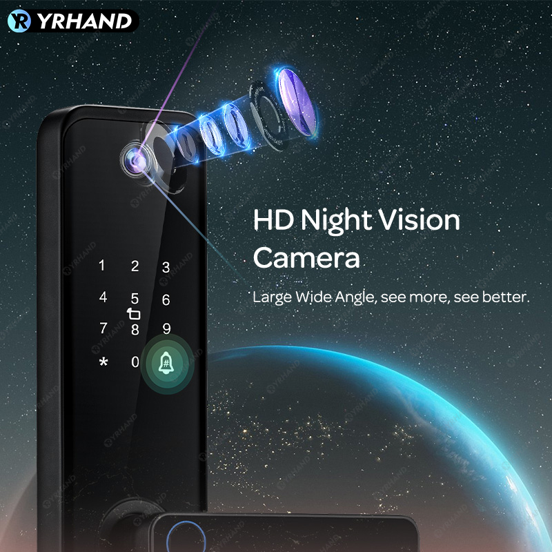 YRHAND Tuya Wifi Digital Elect - Peephole Camera Viewer ulasan dan harga