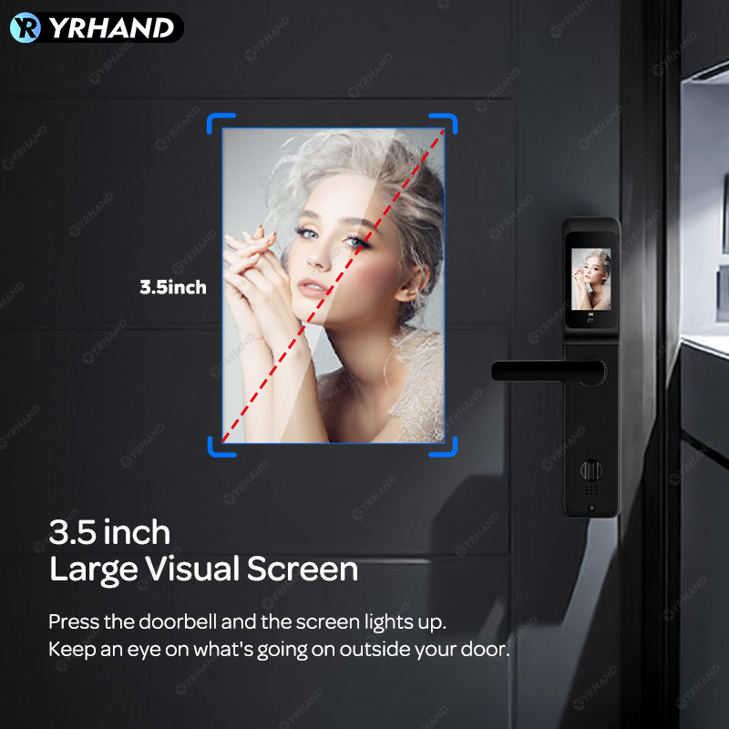 YRHAND Tuya Wifi Digital Elect - Peephole Camera Viewer ulasan dan harga