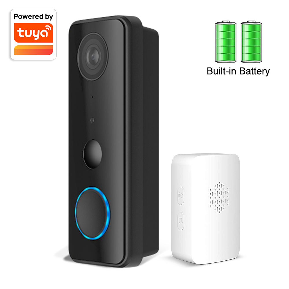 2MP 1080P Tuya APP Bluetooth   - Peephole Camera Viewer ulasan dan harga