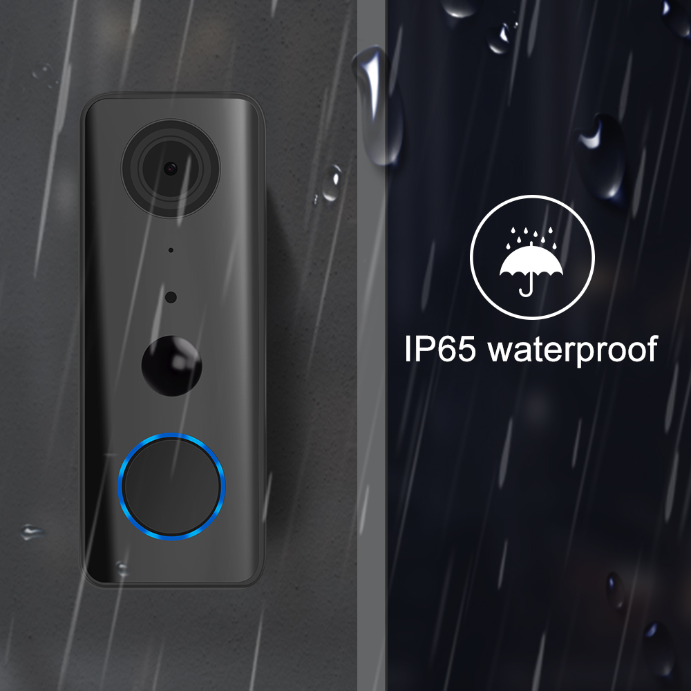 2MP 1080P Tuya APP Bluetooth   - Peephole Camera Viewer ulasan dan harga