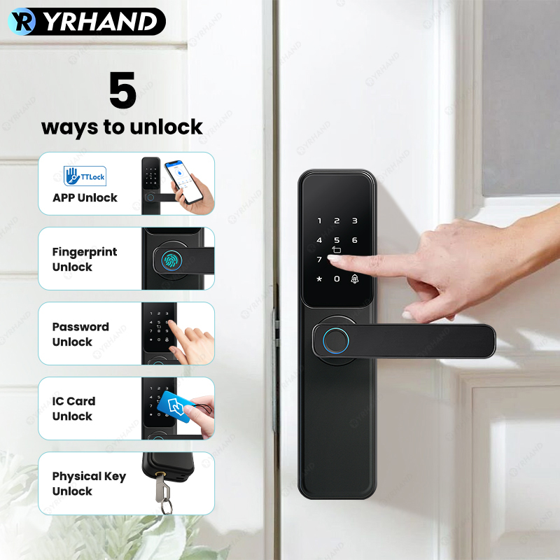 Bluetooth TTLock App Fingerpri - Home Security Brand ulasan dan harga