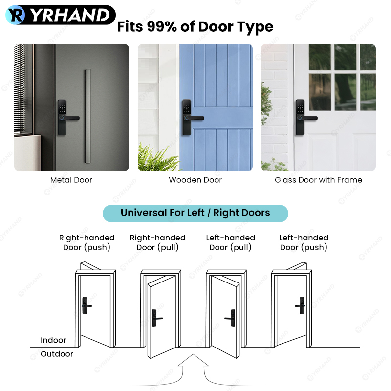 Bluetooth TTLock App Fingerpri - Home Security Brand ulasan dan harga