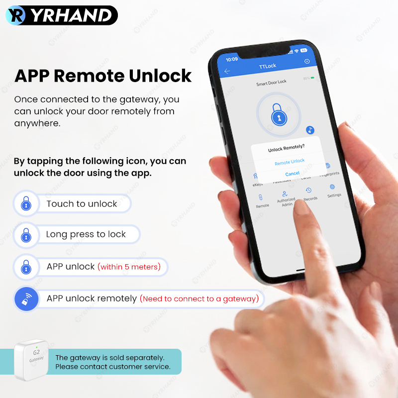 Bluetooth TTLock App Fingerpri - Home Security Brand ulasan dan harga