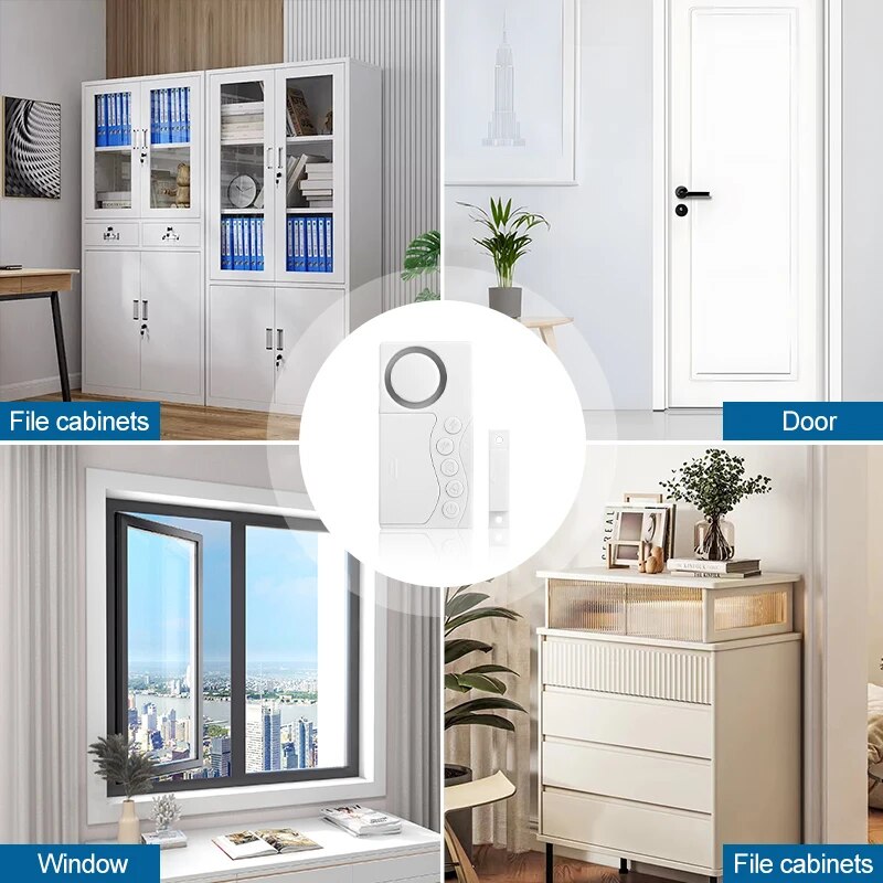Wireless Door And Window Alarm - Home Security Equipment ulasan dan harga