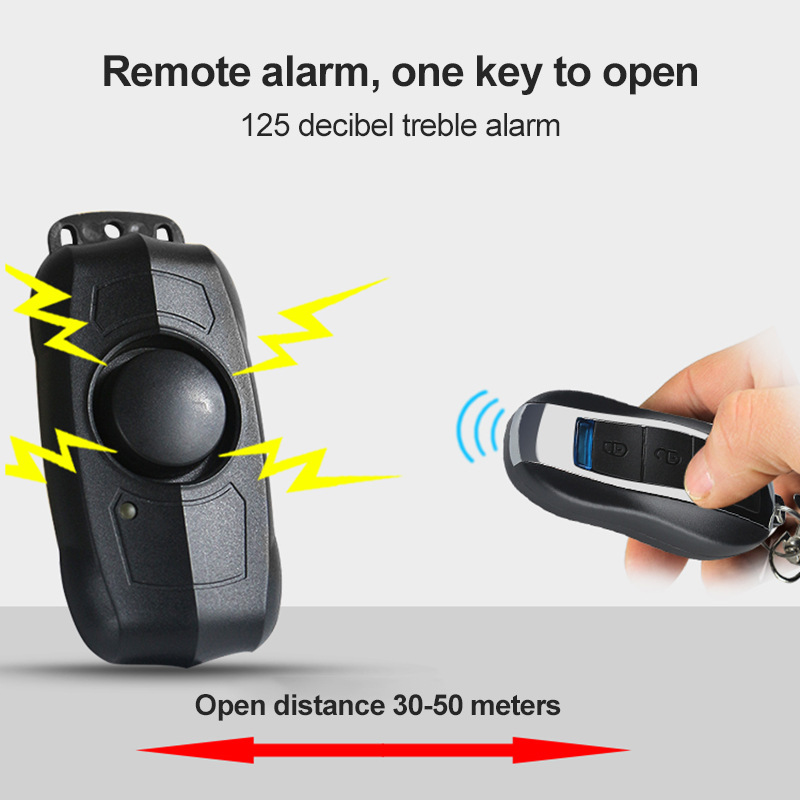 Motorcycle Bicycle Anti-theft  - Window Alarm Sensor ulasan dan harga