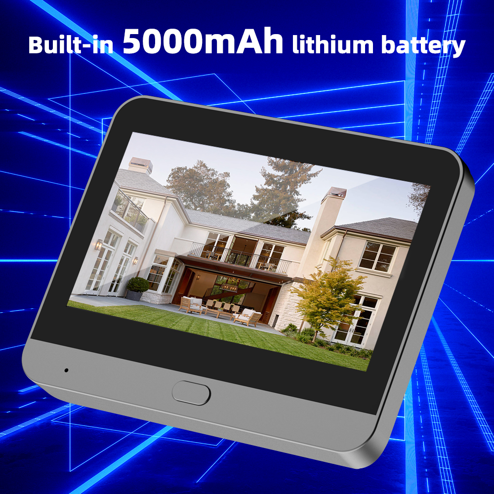 3MP Smart Life Tuya 1080P WiFi - Peephole Camera Viewer ulasan dan harga