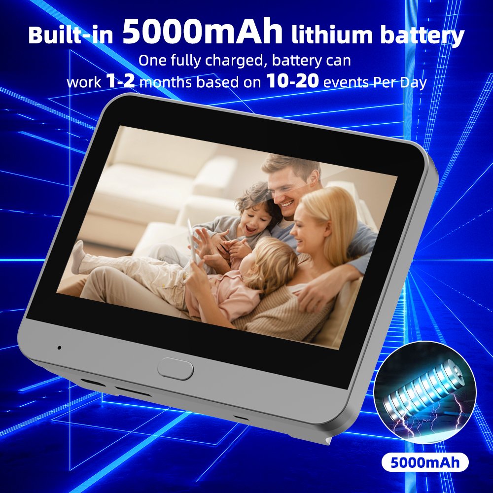 Tuya Smart Life APP 3MP 140° W - Peephole Camera Viewer ulasan dan harga