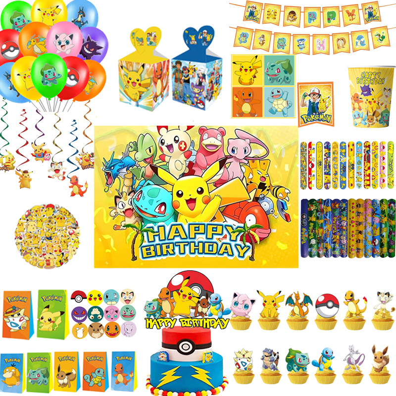 Pokemon Birthday Party Decorat - Home Security Movie ulasan dan harga
