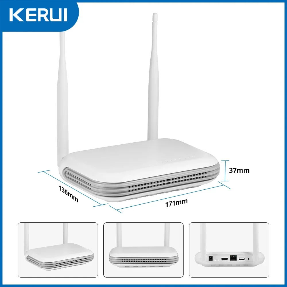 KERUI Mini WIFI Network 8CH NV - Home Security Camera System ulasan dan harga