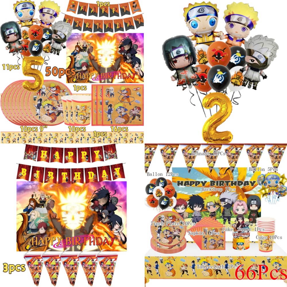 Narutoed Themed Tableware Happ - Home Security Movie ulasan dan harga