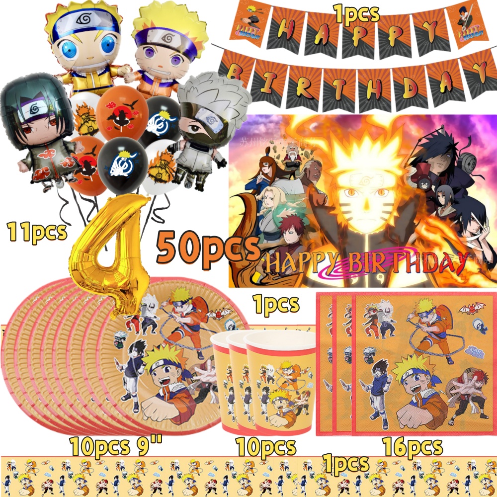 Narutoed Themed Tableware Happ - Home Security Movie ulasan dan harga