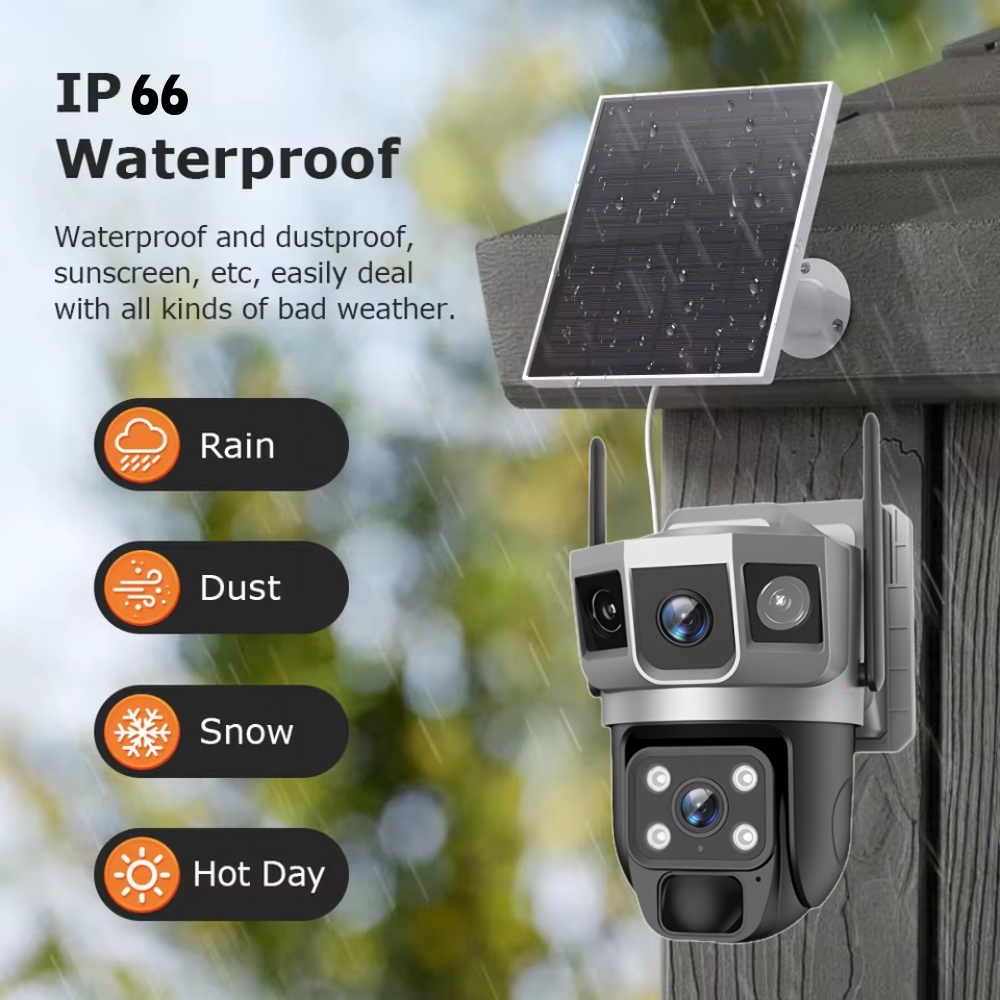 4G Camera Outdoor Solar Survei - Home Security Camera System ulasan dan harga