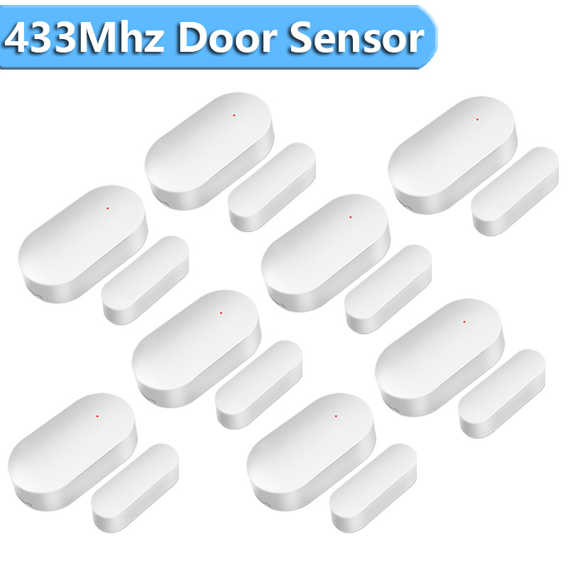 Mini Wireless Door Sensor 433M - Home Security Equipment ulasan dan harga