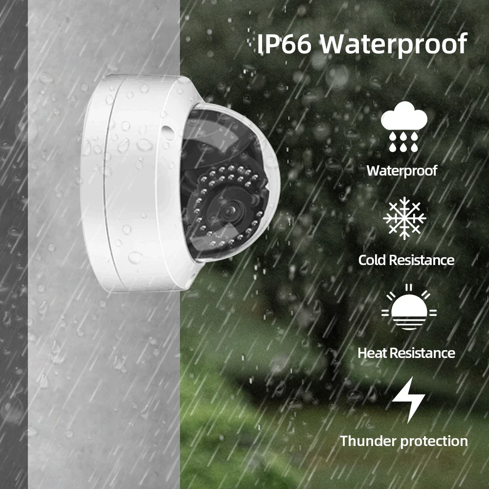 Home Security 8MP H.265+ 4CH 4 - Home Security Camera System ulasan dan harga