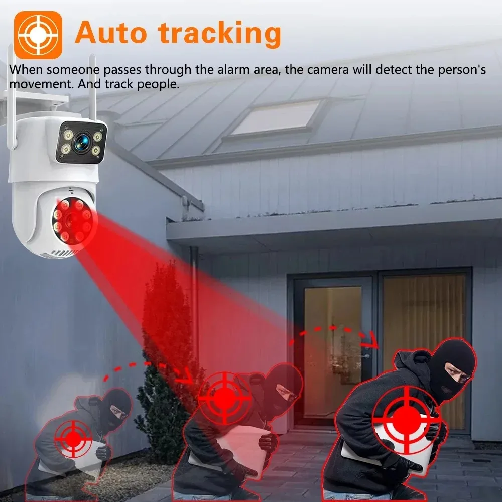 10 Channel CCTV Security 4K Du - Home Security Camera System ulasan dan harga
