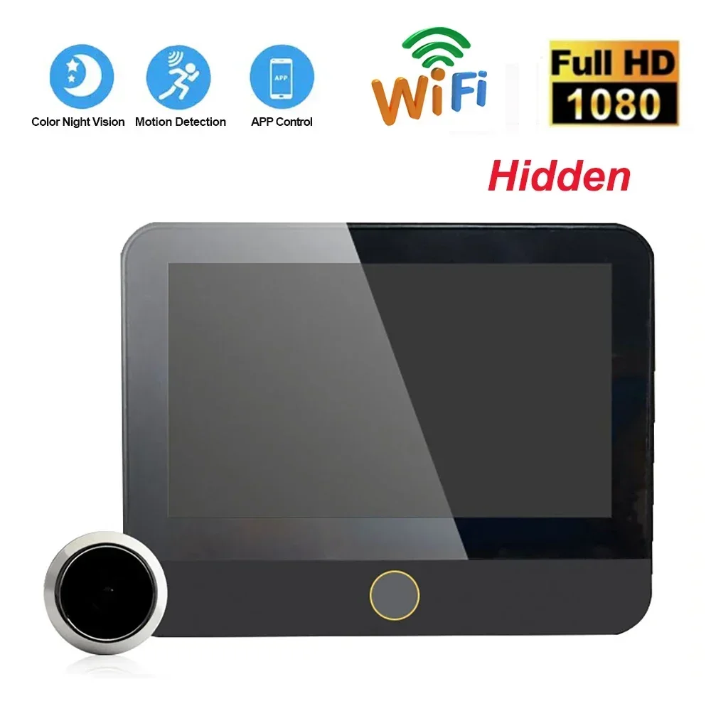New WiFi Smart Door Bell Eye 1 - Peephole Camera Viewer ulasan dan harga