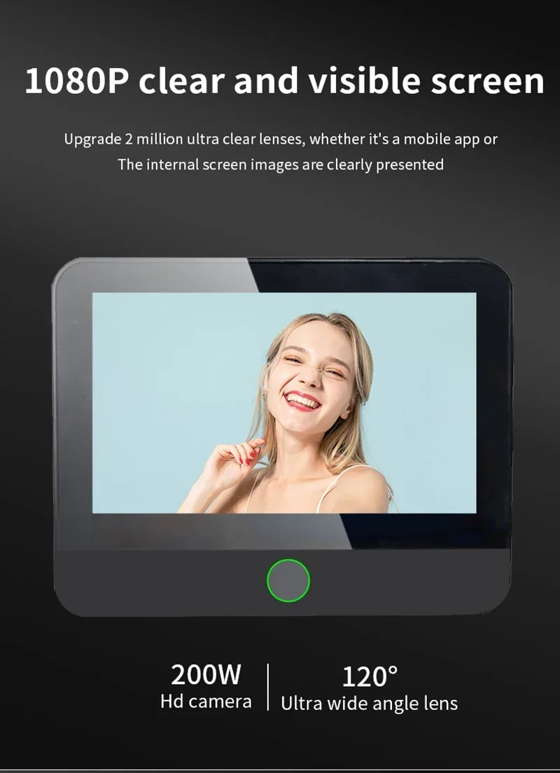 New WiFi Smart Door Bell Eye 1 - Peephole Camera Viewer ulasan dan harga
