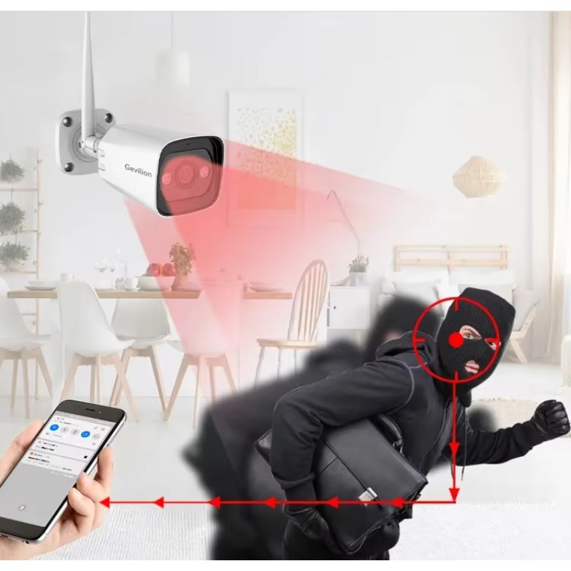 High Tech 3mp 2ch 4ch 8ch 4 Ch - Home Security Camera System ulasan dan harga