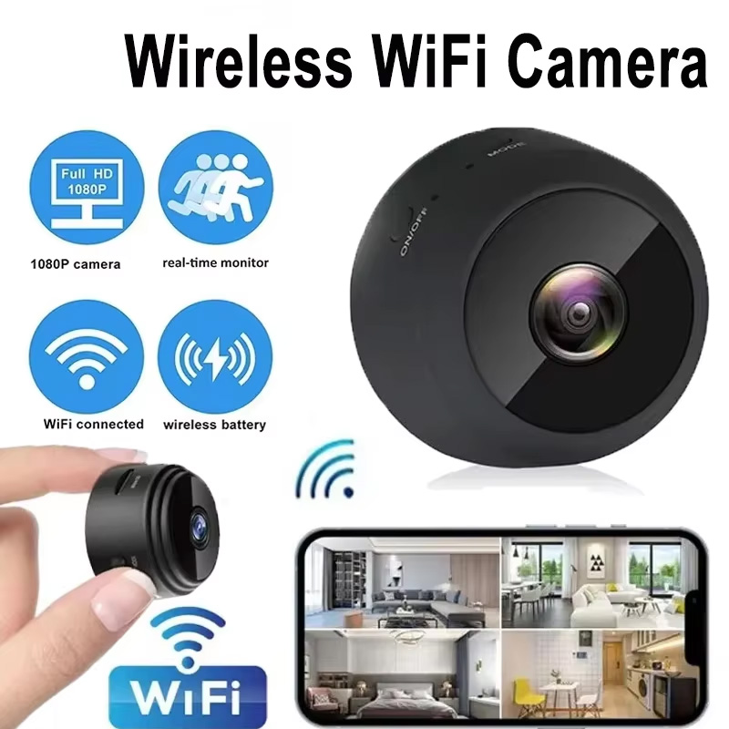 New A9 Camera Wifi 1080p HD Wi - Home Security Camera System ulasan dan harga