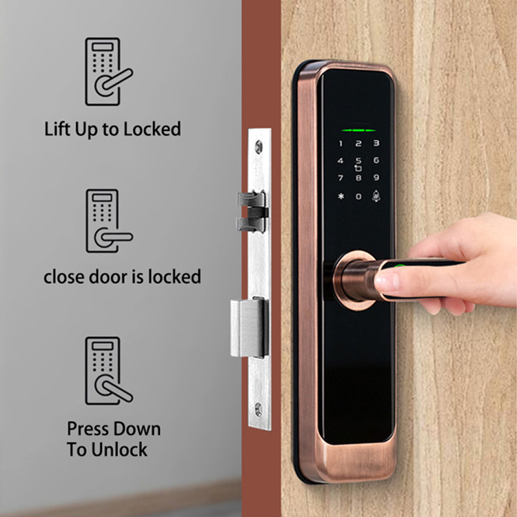 Digital Smart Doorlock Passcod - Home Security Door Lock ulasan dan harga