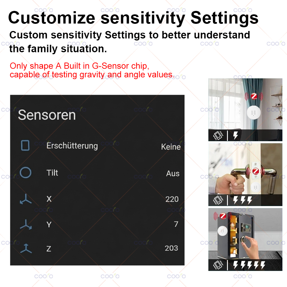 ZigBee 3.0 Vibration Sensor Re - Window Alarm Sensor ulasan dan harga