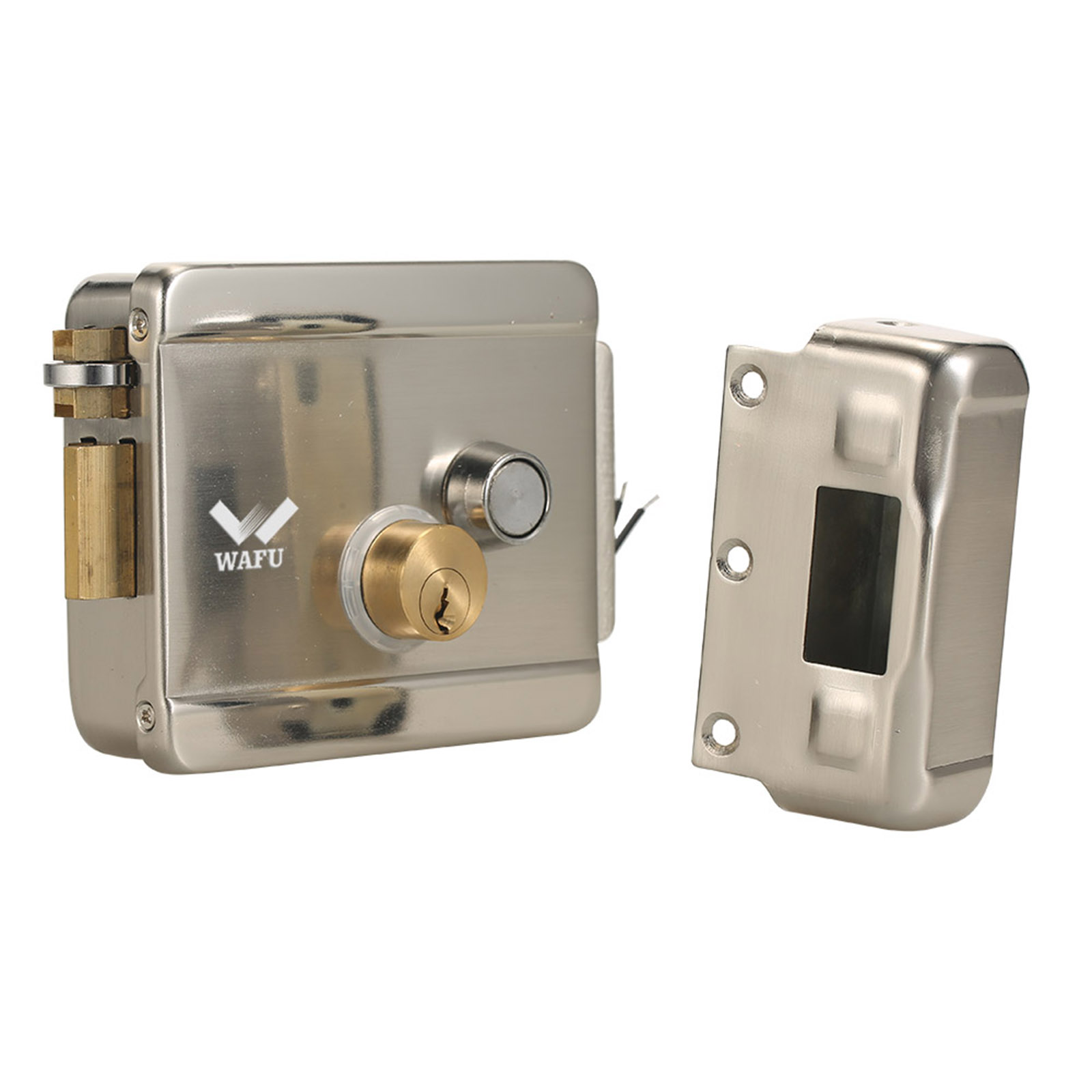 WAFU Smart Electric Gate Door  - Home Security Door Lock ulasan dan harga