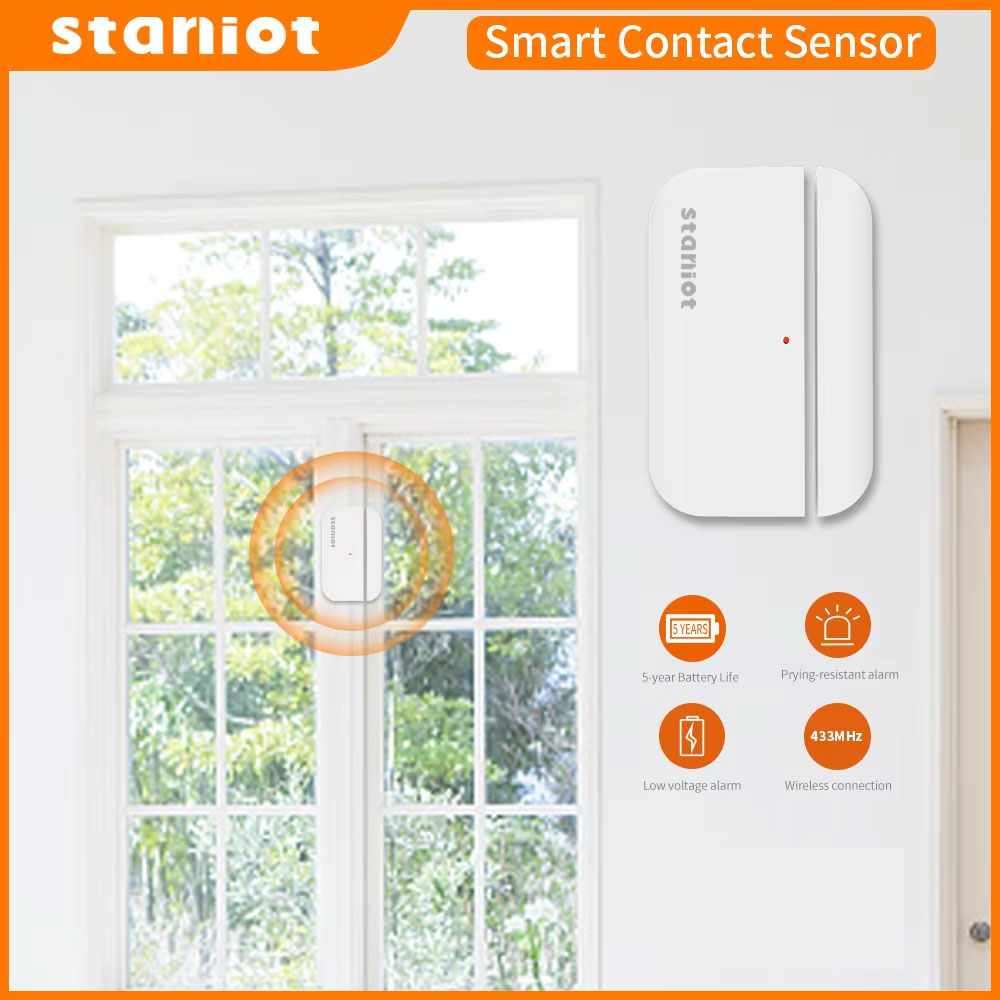 Staniot 5-Year Battery life Co - Window Alarm Sensor ulasan dan harga