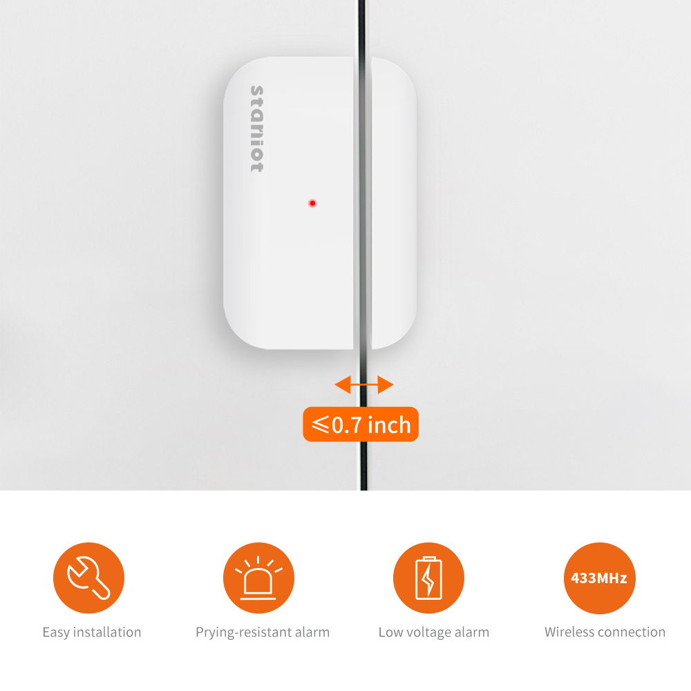 Staniot 5-Year Battery life Co - Window Alarm Sensor ulasan dan harga