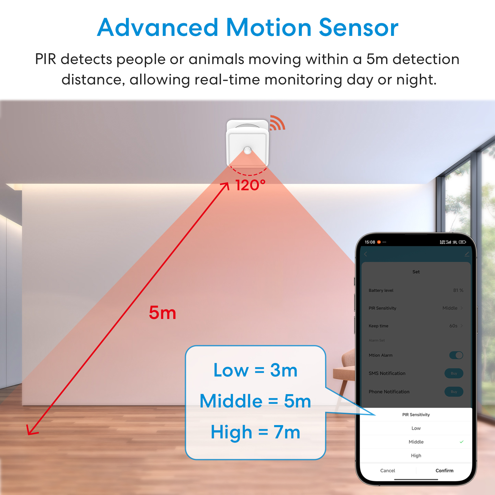 Tuya ZigBee Human Motion Senso - Home Security Services ulasan dan harga