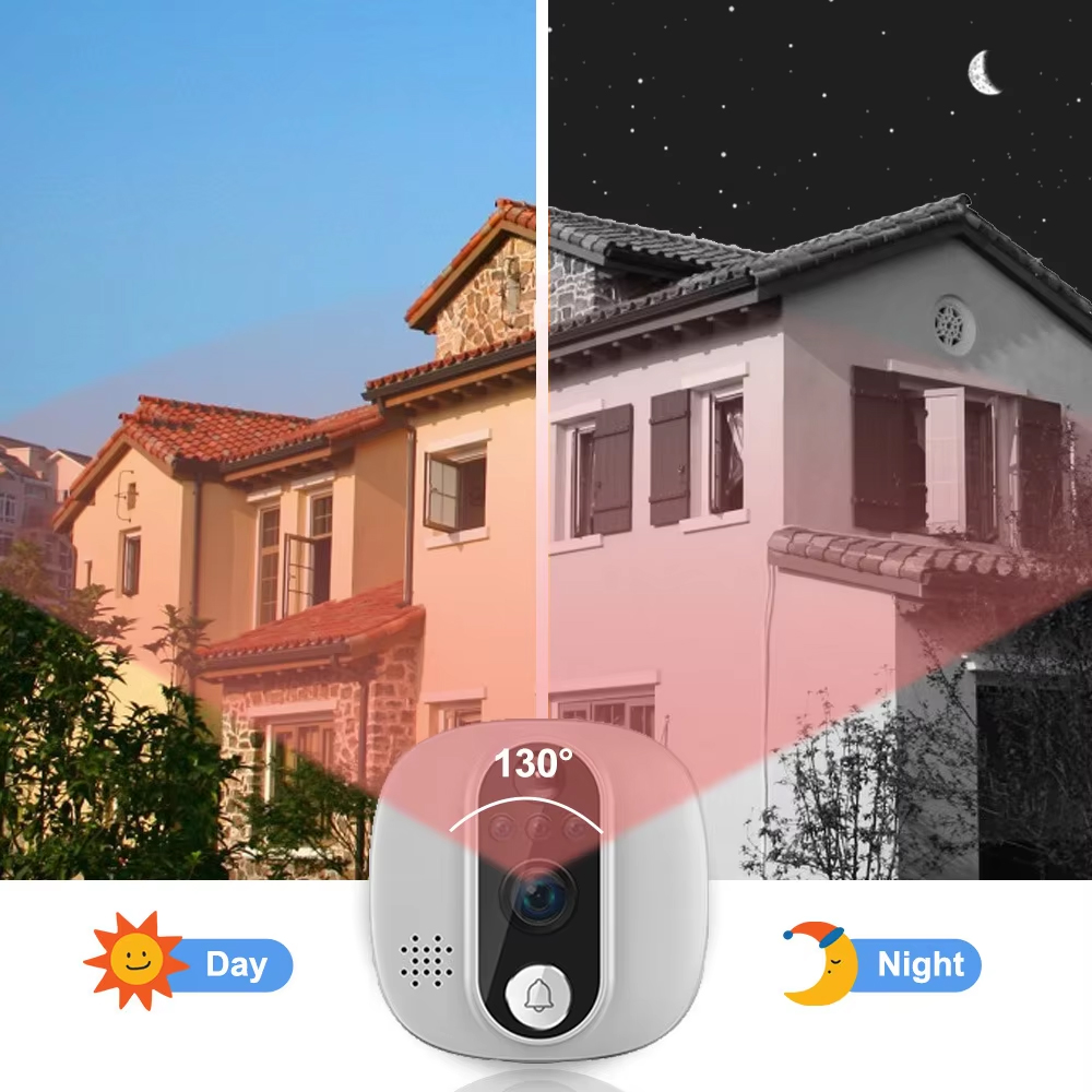 Tuya 1080P WiFi Door Bell Came - Peephole Camera Viewer ulasan dan harga