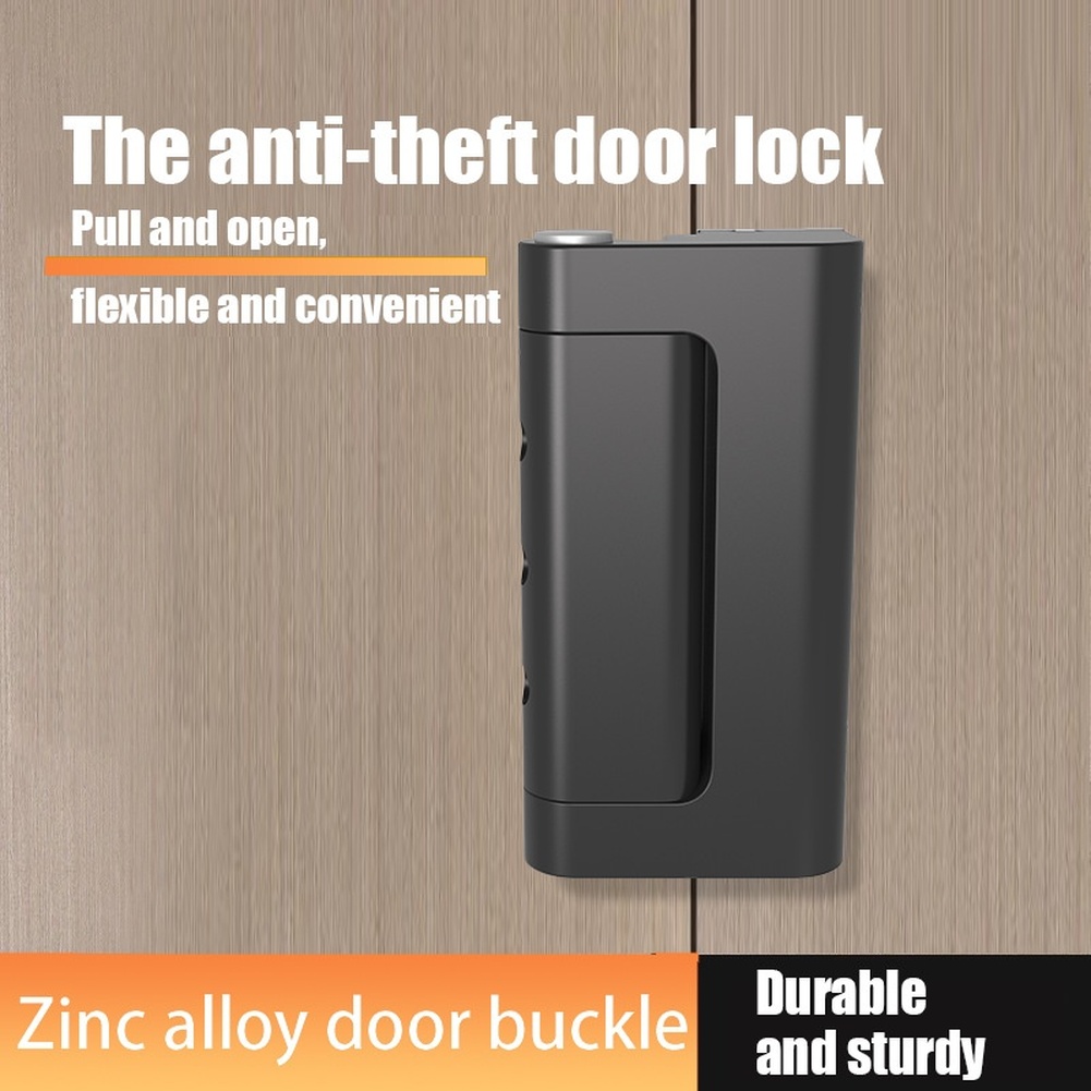 1pc Zinc Alloy Anti Theft Door - Home Security Door Lock ulasan dan harga