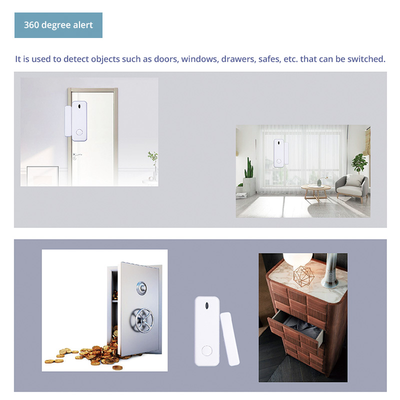 D10 Window Door Sensor Alarm 4 - Window Alarm Sensor ulasan dan harga