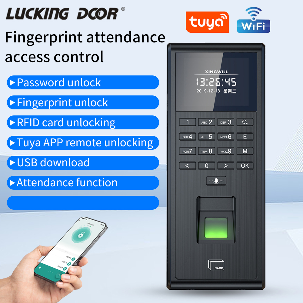 Tuya Smart Biometric Fingerpri - Home Security Door Lock ulasan dan harga