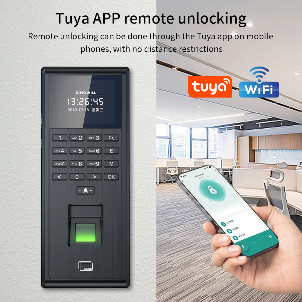 Tuya Smart Biometric Fingerpri - Home Security Door Lock ulasan dan harga