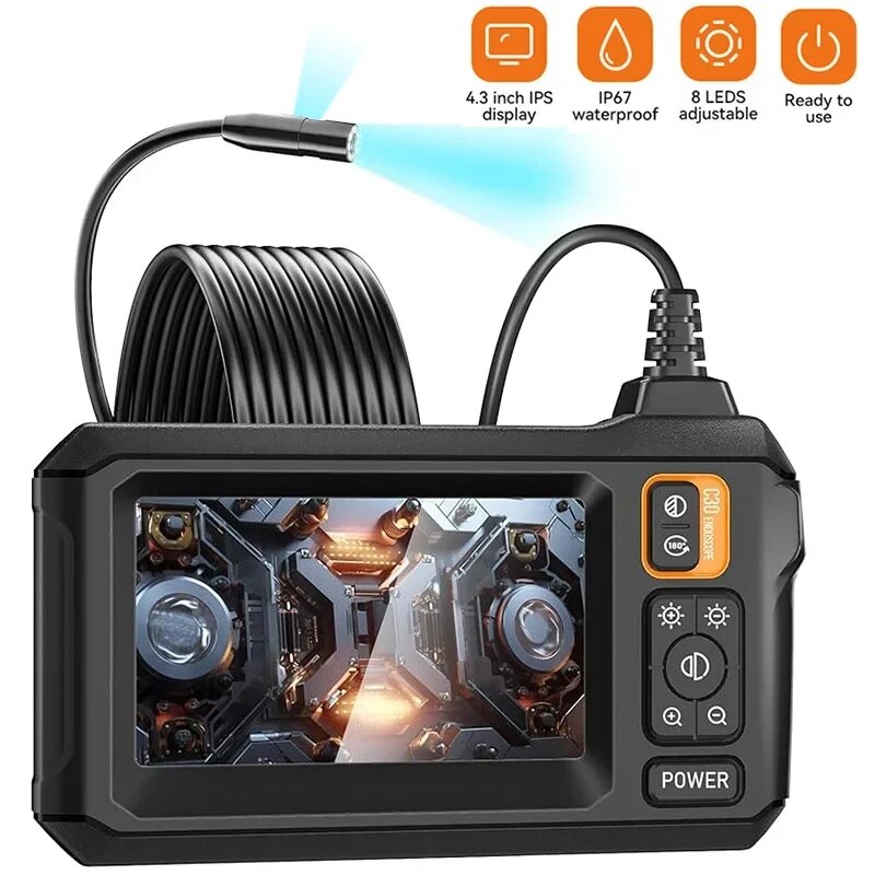 Industrial Endoscope Camera 8m - Home Security With Cameras ulasan dan harga