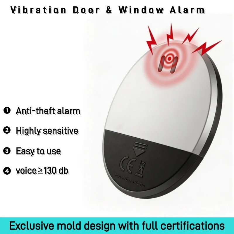 Travel Vibration Door Window A - Window Alarm Sensor ulasan dan harga