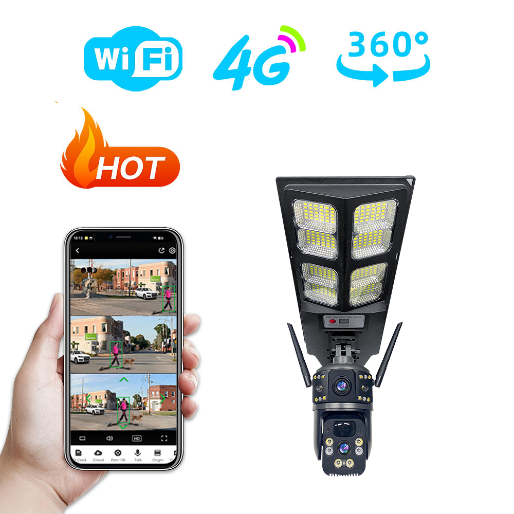 3MP 4G Dual Lens Camera Securi - Home Security Brand ulasan dan harga