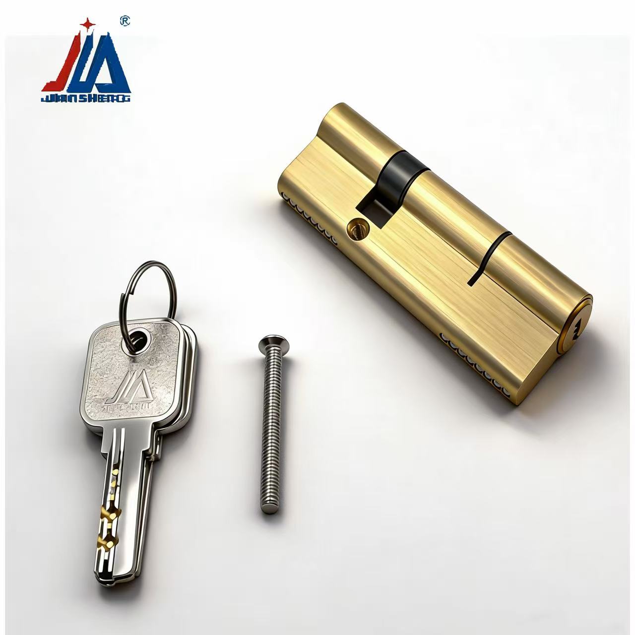 Solid Brass Door Lock Cylinder - Home Security Door Lock ulasan dan harga