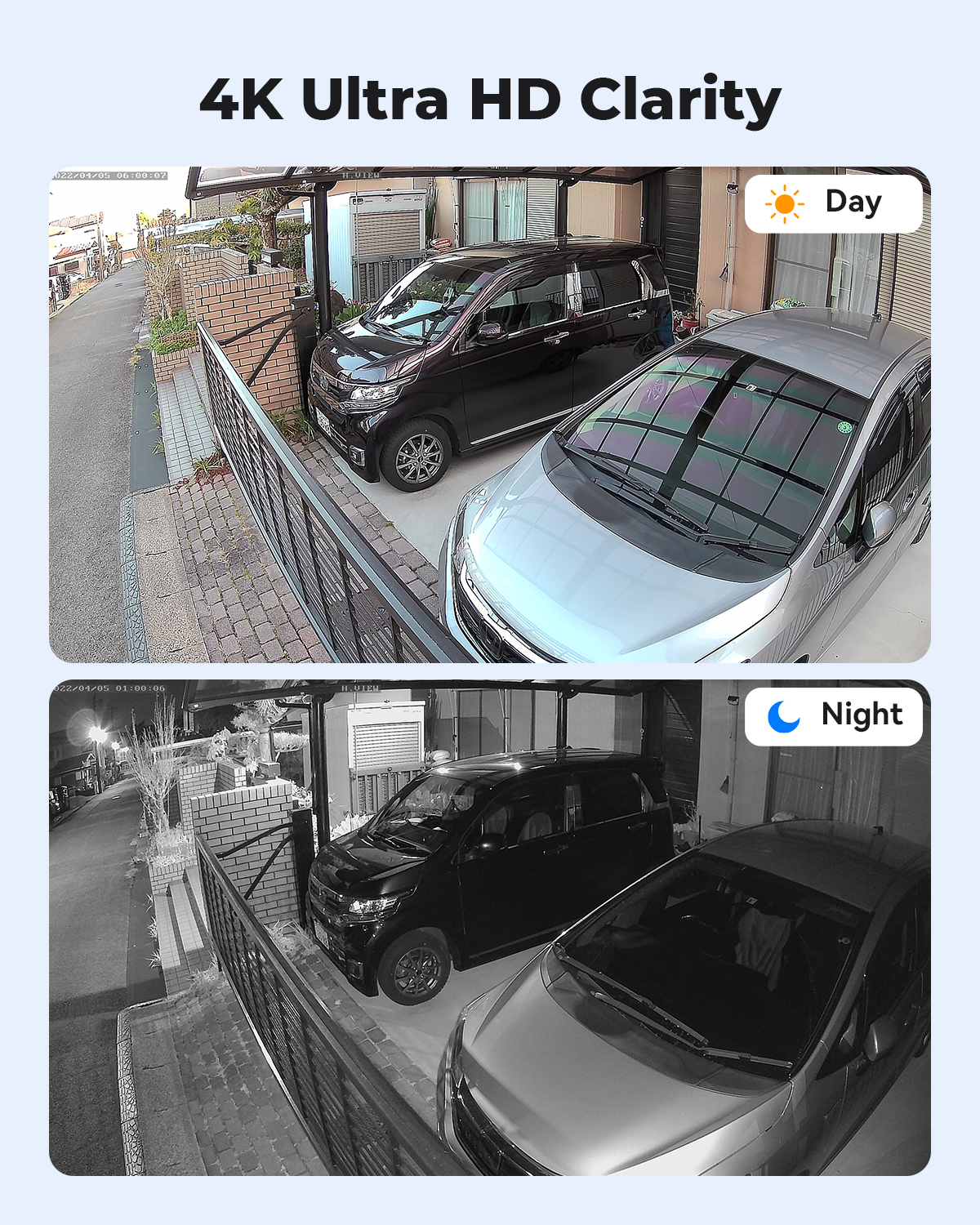 H.View 4K 5Mp 8Mp poe Cctv Sec - Home Security Camera System ulasan dan harga