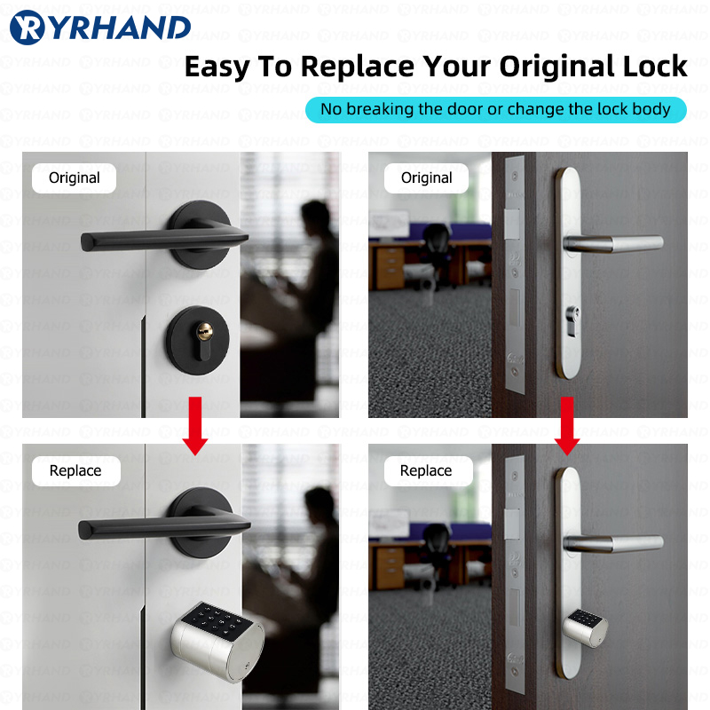 Smart Euro Cylindrical Door Lo - Home Security Brand ulasan dan harga