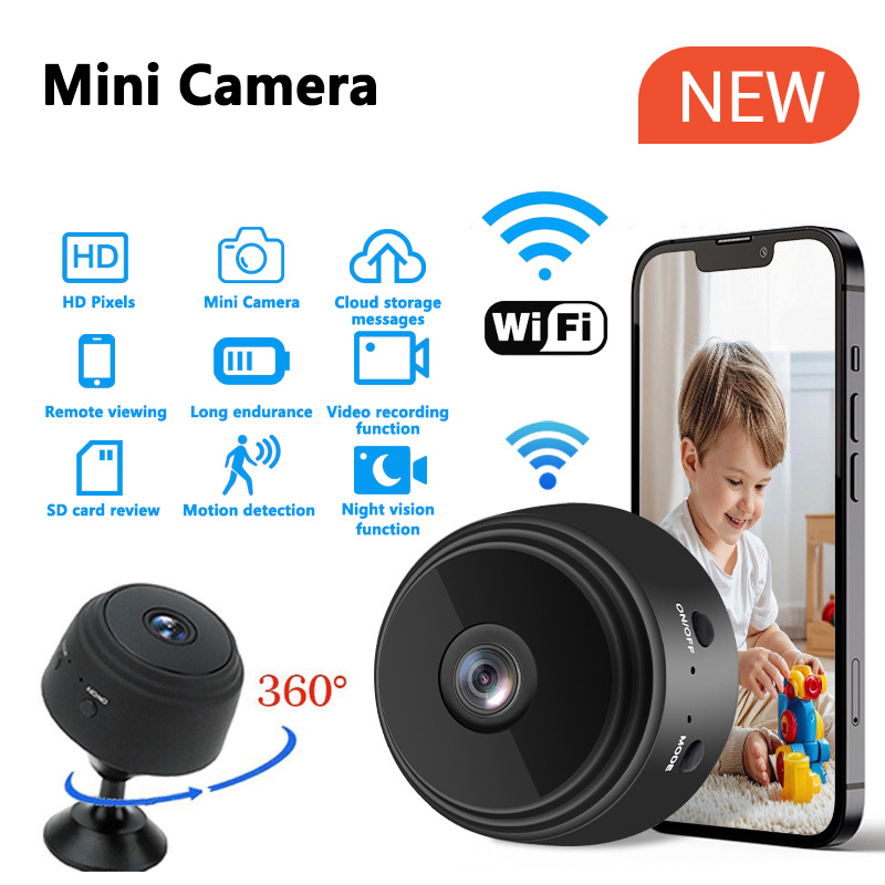 1080P HD Mini WiFi Camera Baby - Home Security With Cameras ulasan dan harga