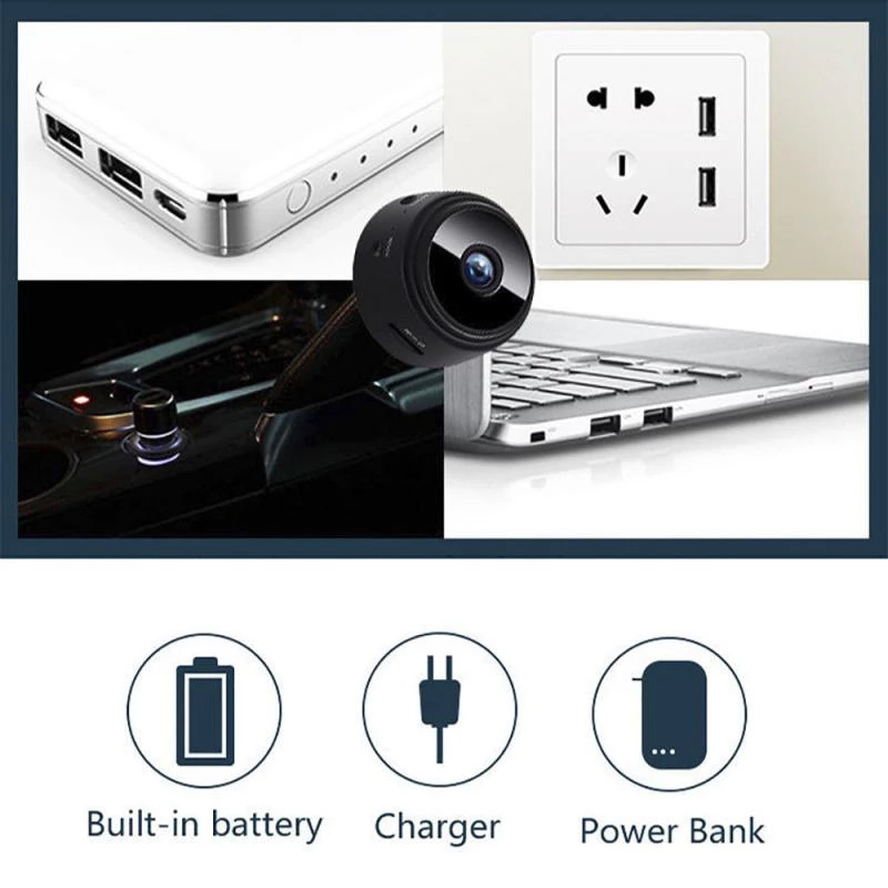 1080P HD Mini WiFi Camera Baby - Home Security With Cameras ulasan dan harga