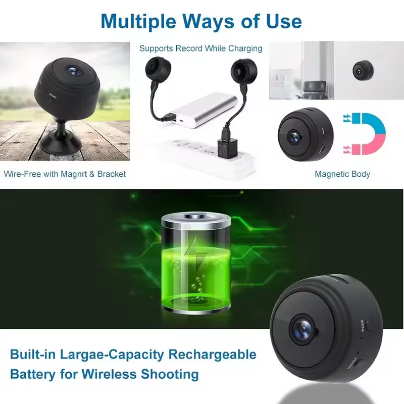 1080P HD Mini WiFi Camera Baby - Home Security With Cameras ulasan dan harga