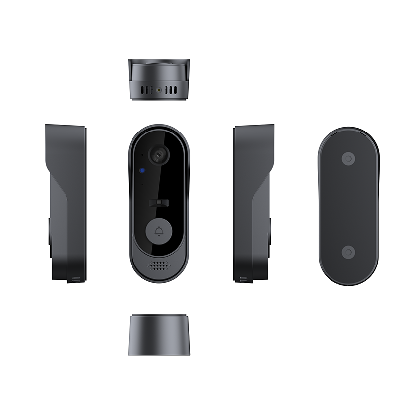 2MP 1080P Tuya APP  Low Comsun - Peephole Camera Viewer ulasan dan harga