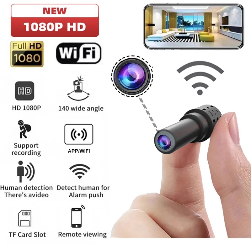 Mini WiFi Camera HD 1080P Indo - Home Security With Cameras ulasan dan harga