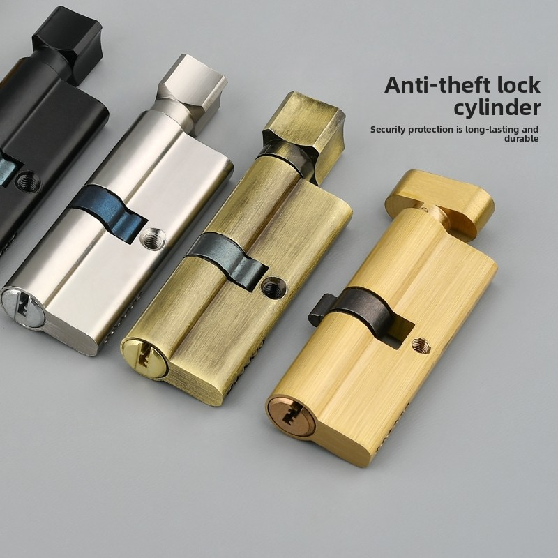 Door Cylinder Lock Biased 70mm - Home Security Brand ulasan dan harga